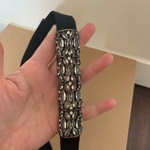 BCBG jeweled adjustable belt